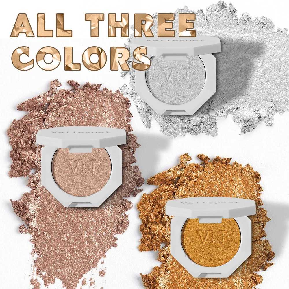 3 Color Highlighter Shimmer Waterproof Long-lasting Champagne Color Highlighter Powder Texture Brightening Facial ContoursXJ250217