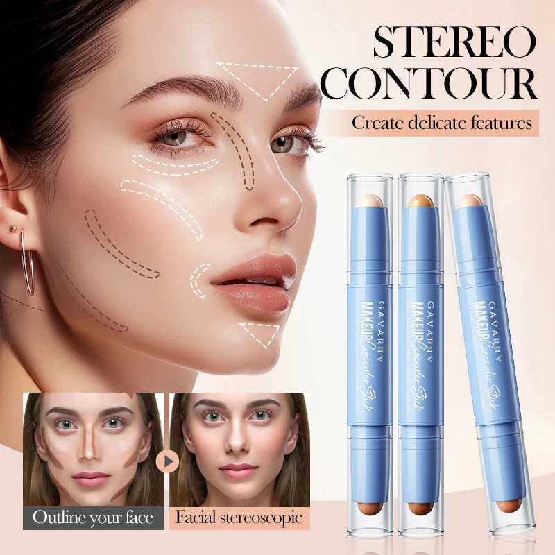 Face Foundation Concealer Pen Long Lasting Dark Circles Corrector Contour Concealers Stick Cosmetic MakeupXJ250217