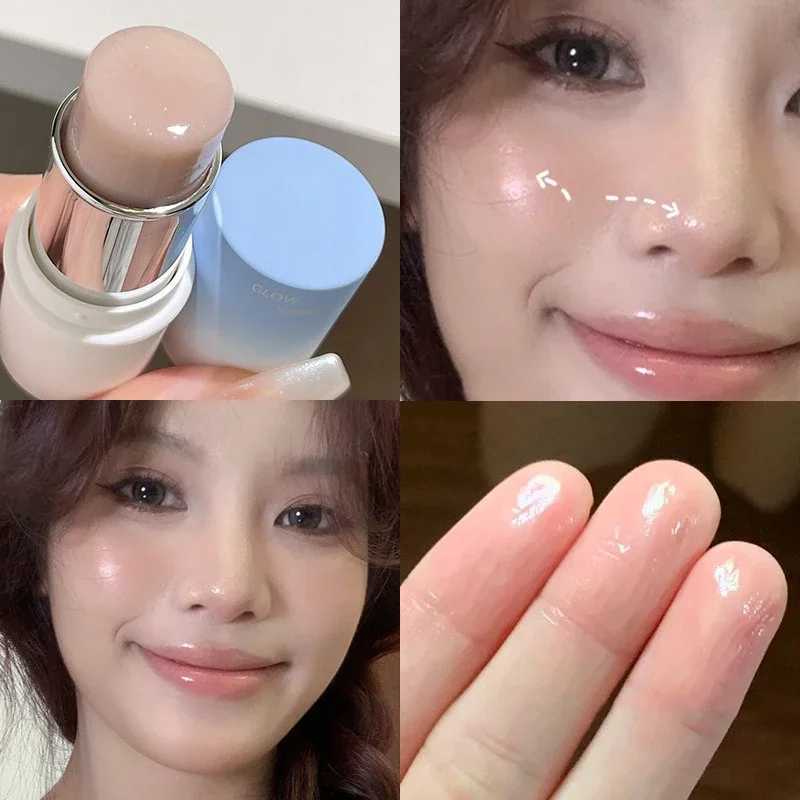 3 Colors Shimmer Water Light Highlighter Stick B Stick Make Up Face Body Illuminator Cosmetics Face Contour Brighten MakeupW250217
