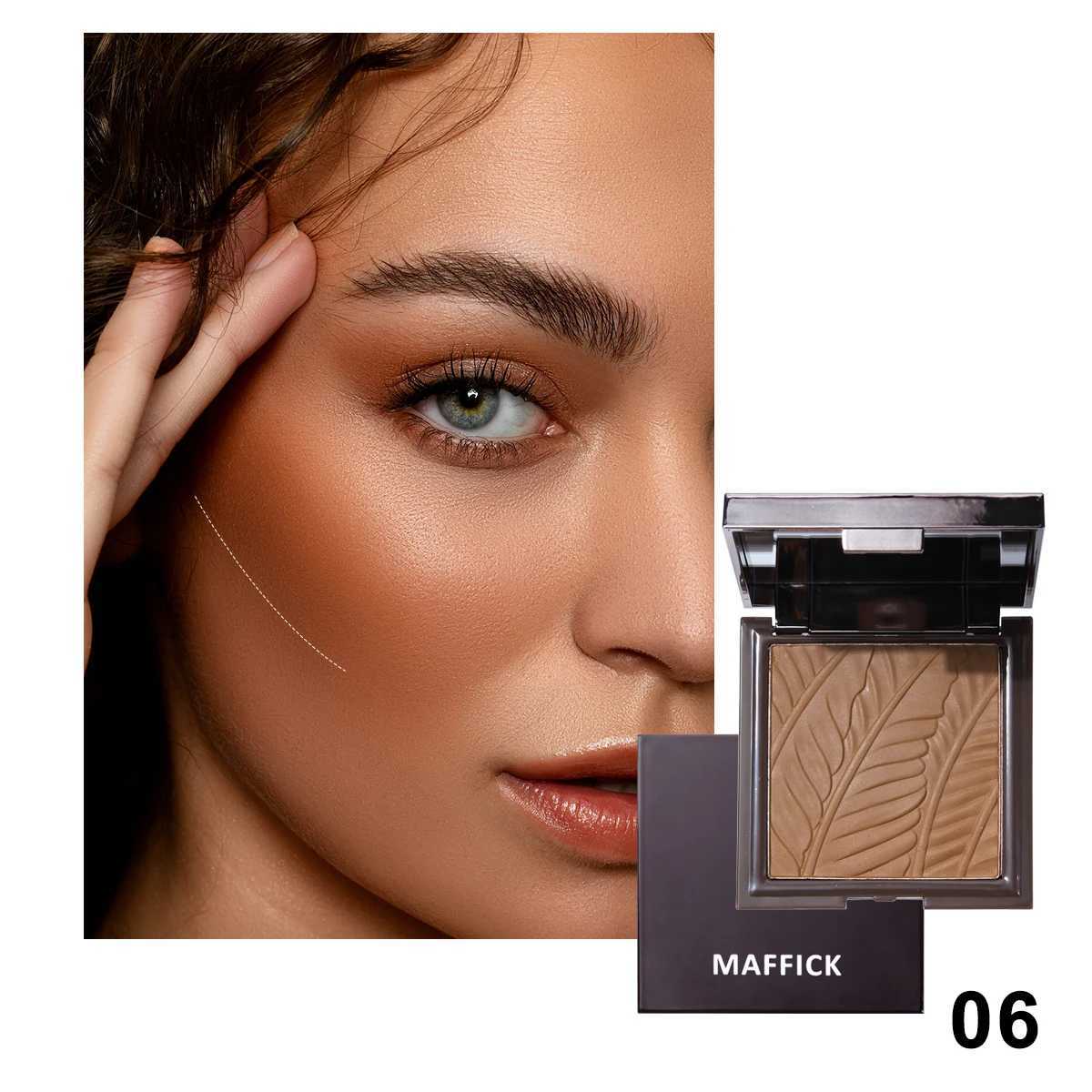 Matte Chocolate Brown Shade Concealer Contouring Powder Press three-dimensionalXJ250217