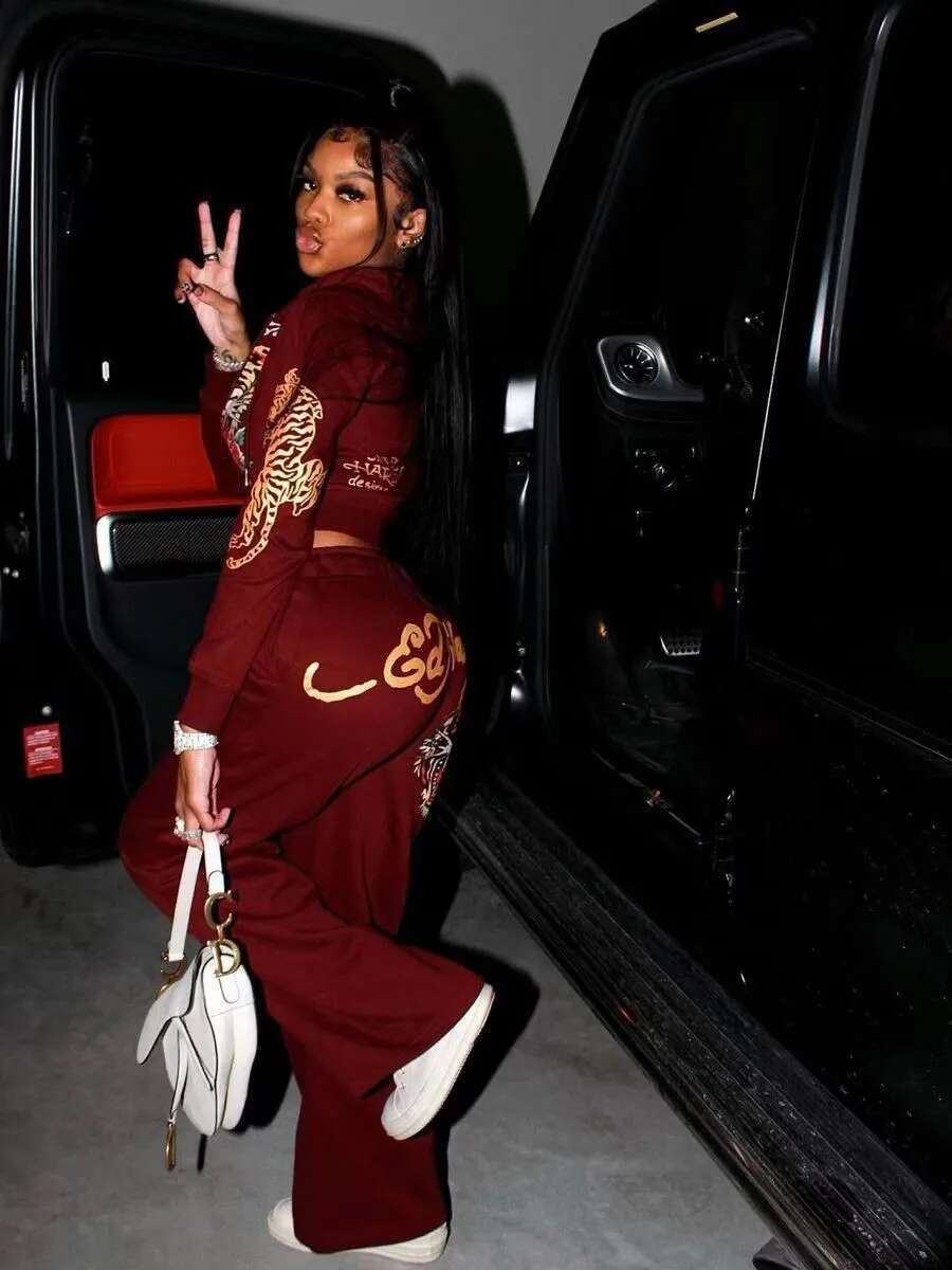 Women Y2k Zipper Tracksuit Short Cardigan High Waist Straight Pants Hip Hop Fashion Autumn Sweatshirt Sweatpant Two Piece Sets