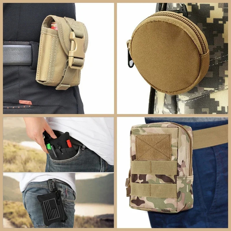 Outdoor sports bag Molle system accessory tactical for easy carrying wearresistant and scratch resistant 250118