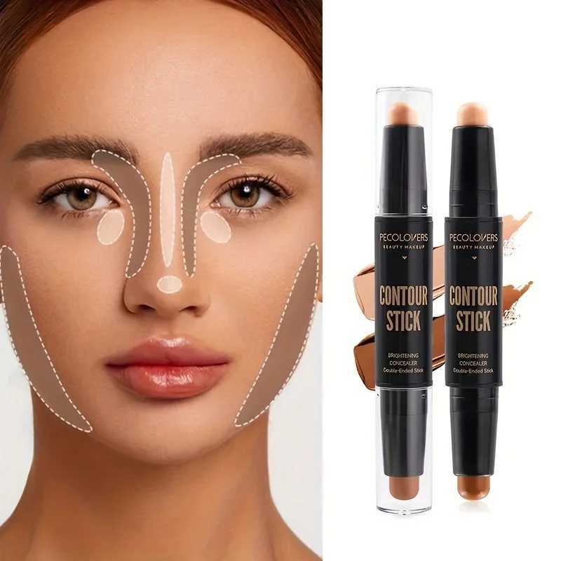 Highlight Contour Concealer Stick Face Make Up Liquid Waterproof Contouring Bronze Stick Foundation Makeup Pencil CosmeticsW250217