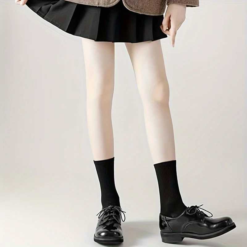 0 Pairs Solid Color Socks Black White Multiple Style Soft Breathable Sports Ankle Mens Womens Summer Autumn Business Socks W250217