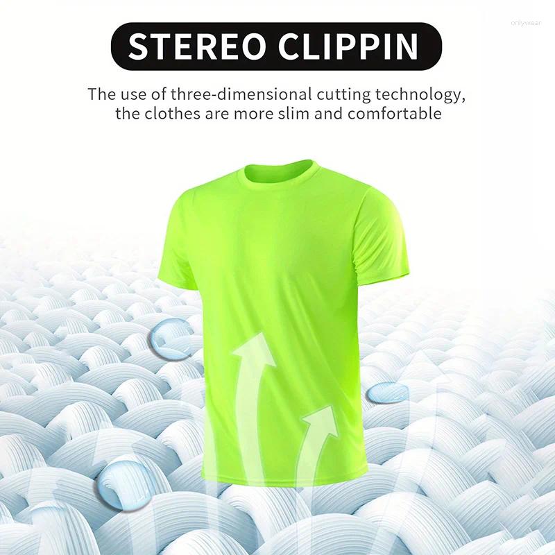 Men's T Shirts 2025 Summer Tennis Clothing Large Size Quick Dry Sports T-shirts Unisex Badminton Basketball Short Sleeve T-shirt