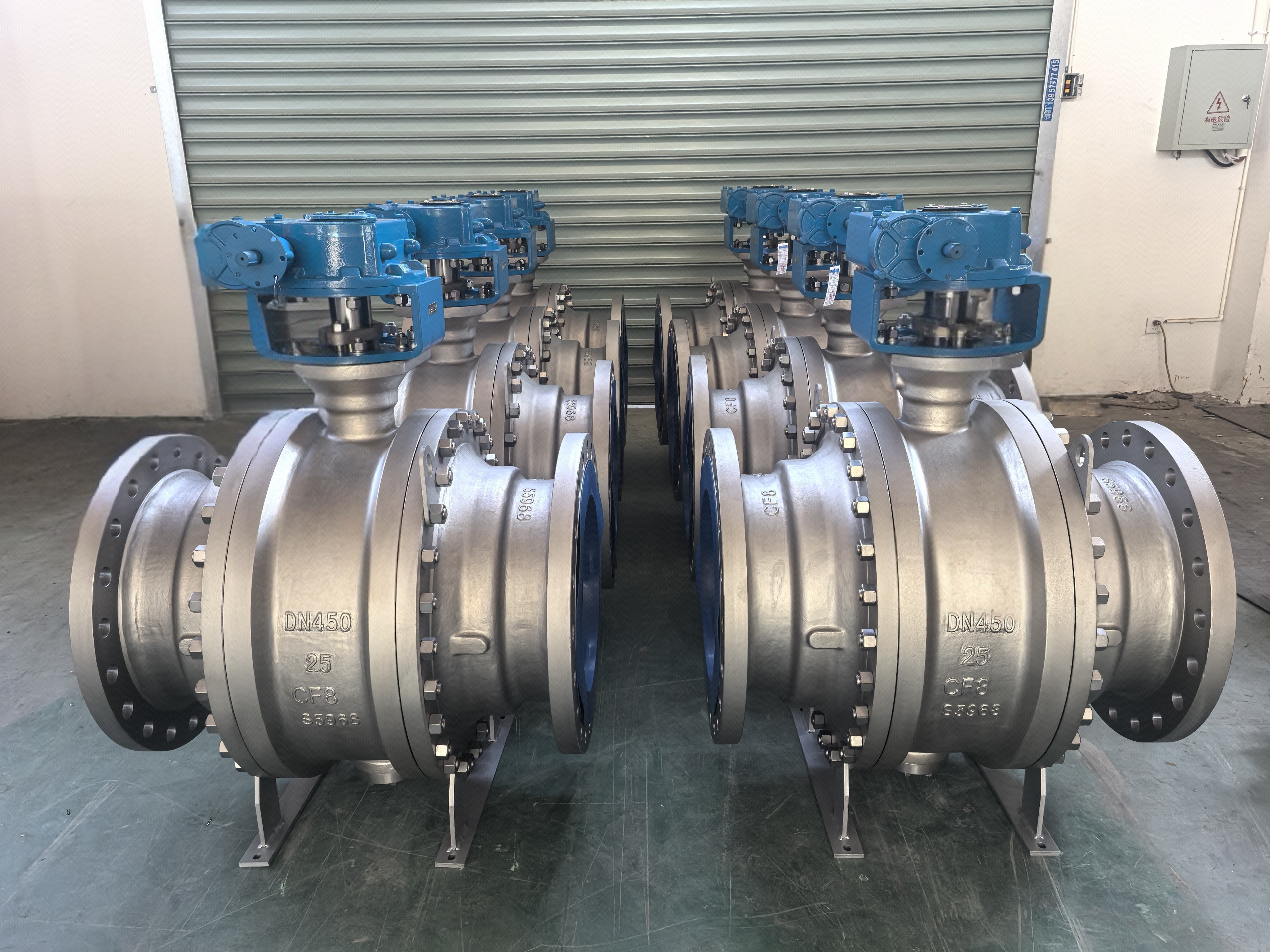 High pressure application industrial grade fixed cast steel and stainless steel ball valve durable structure cast fixed ball valve series