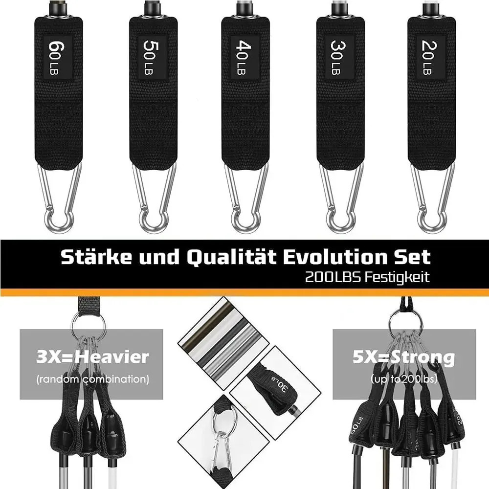 Resistance belt set tension rope suitable for men women exercise belts fitness home gym strength training equipment 250213