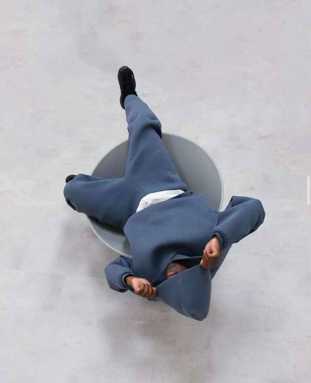 American solid color hooded sweatshirt for men and women high street knitted warm sports casual sweatpants couple set