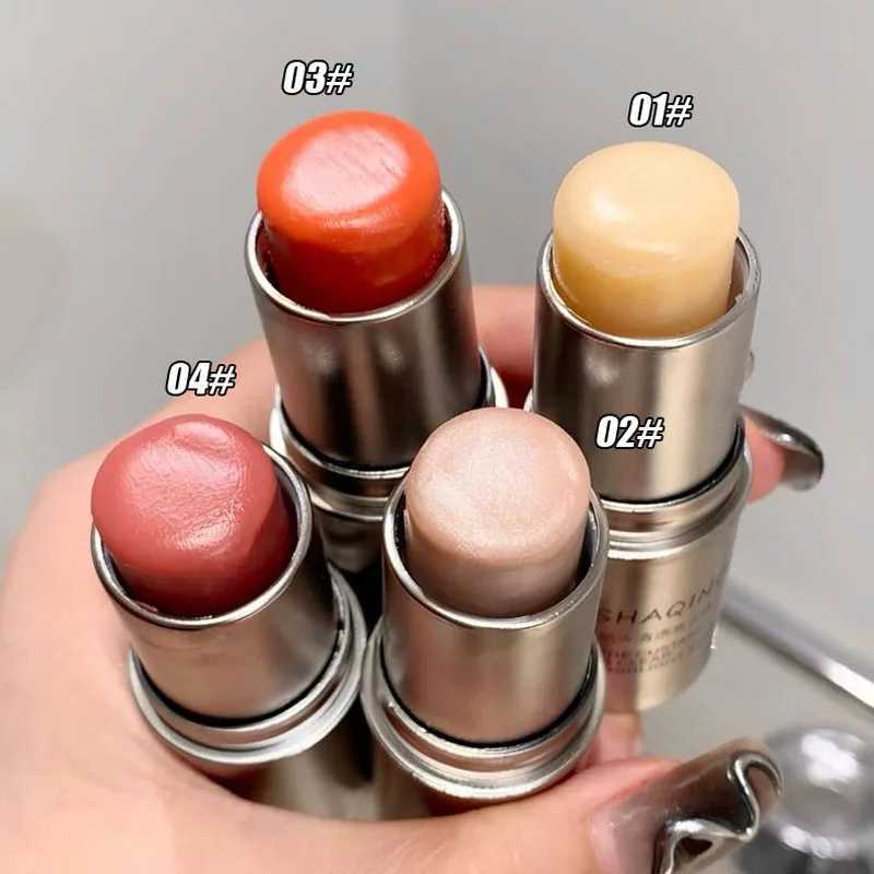 Moisturizing Shiny Highlighter Stick Natural Water Light Shimmer Cream Brighten Lying Silkworm Face Contour Body IlluminatorXJ250217