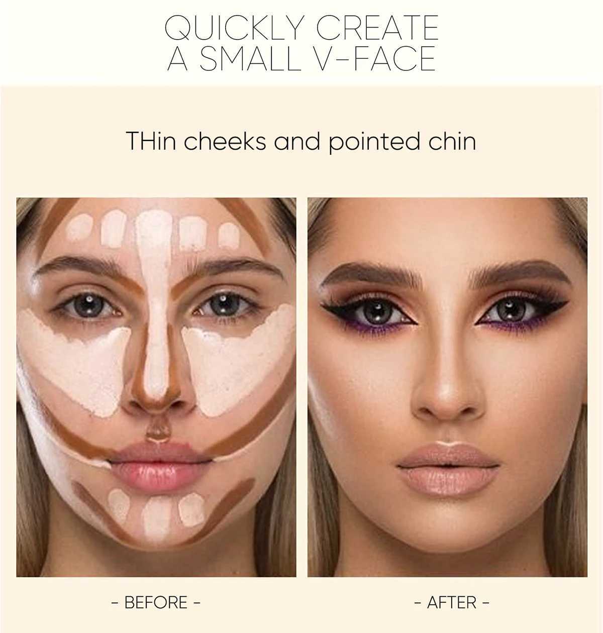 Liquid Highlight Contour Stick Face Shadow Glitter Powder Brighten Concealer Three-dimensional Nose Shadow Eyeshadow HighlighterW250217