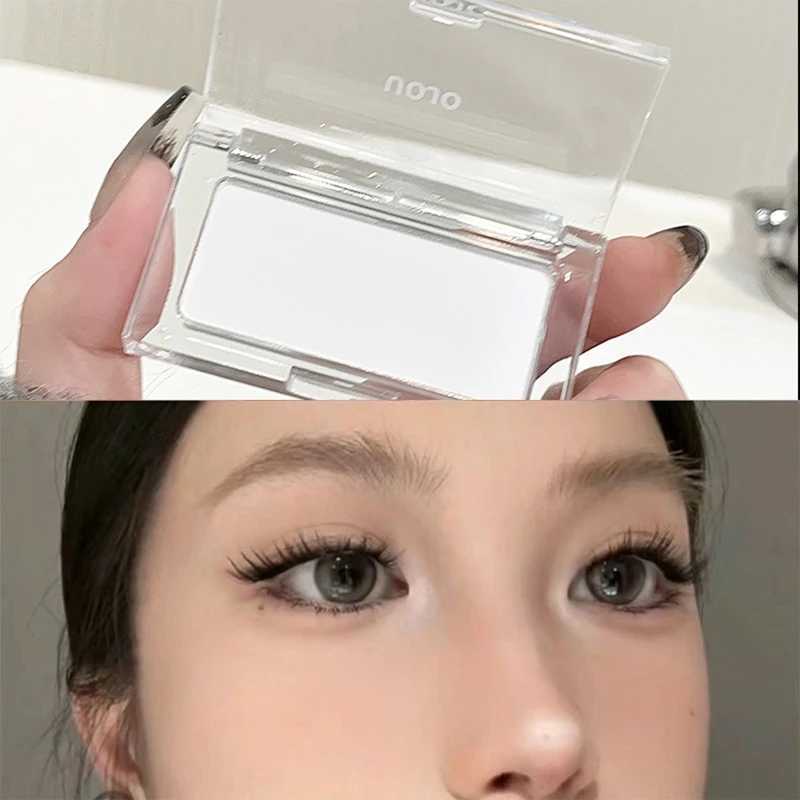 Matte White Face Highlighter Palette Light Beige Natural Brighten Contouring Makeup Monochrome Eyeshadow Palette MultifunctionalXJ250217