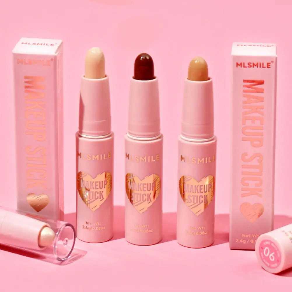 Highlighter Contouring Stick 2 In 1 Concealer Highlight Shadow Face Contouring Makeup Concealer Stick Korea Makeup PenW250217