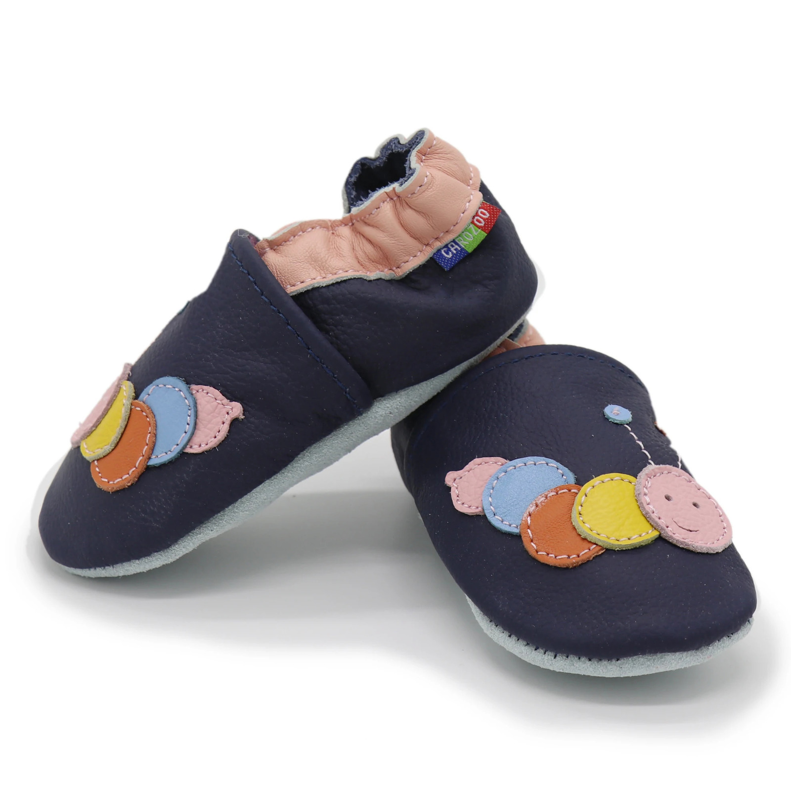 002Carozoo Baby Shoes Leather Children Slippers Baby Girl Shoes born Baby Boy Prewalker First Walking Shoes For Baby 250214