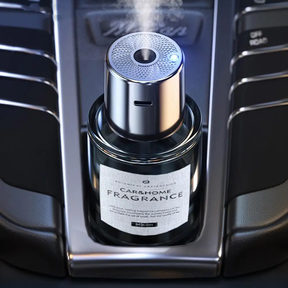 Car Mounted Fragrance Spray Perfume Essential Oil Diffuser Humidifier Intelligent Fragrance Locomotive Large Capacity 250214