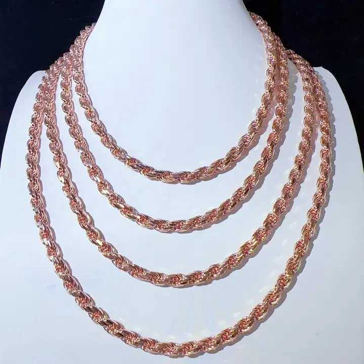 Fashion Jewelry 6mm Necklace 925 Sterling Silver Necklace With Moissanite Cuban Chain for Men Women