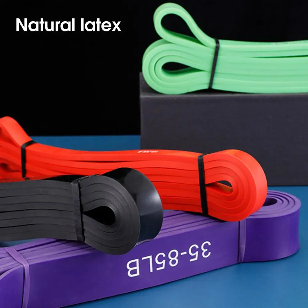 2m Resistance Band Natural Latex High Elasticity Pull Up Assist Gym Strength Training Exercise Elastic Fitness Bands 250213