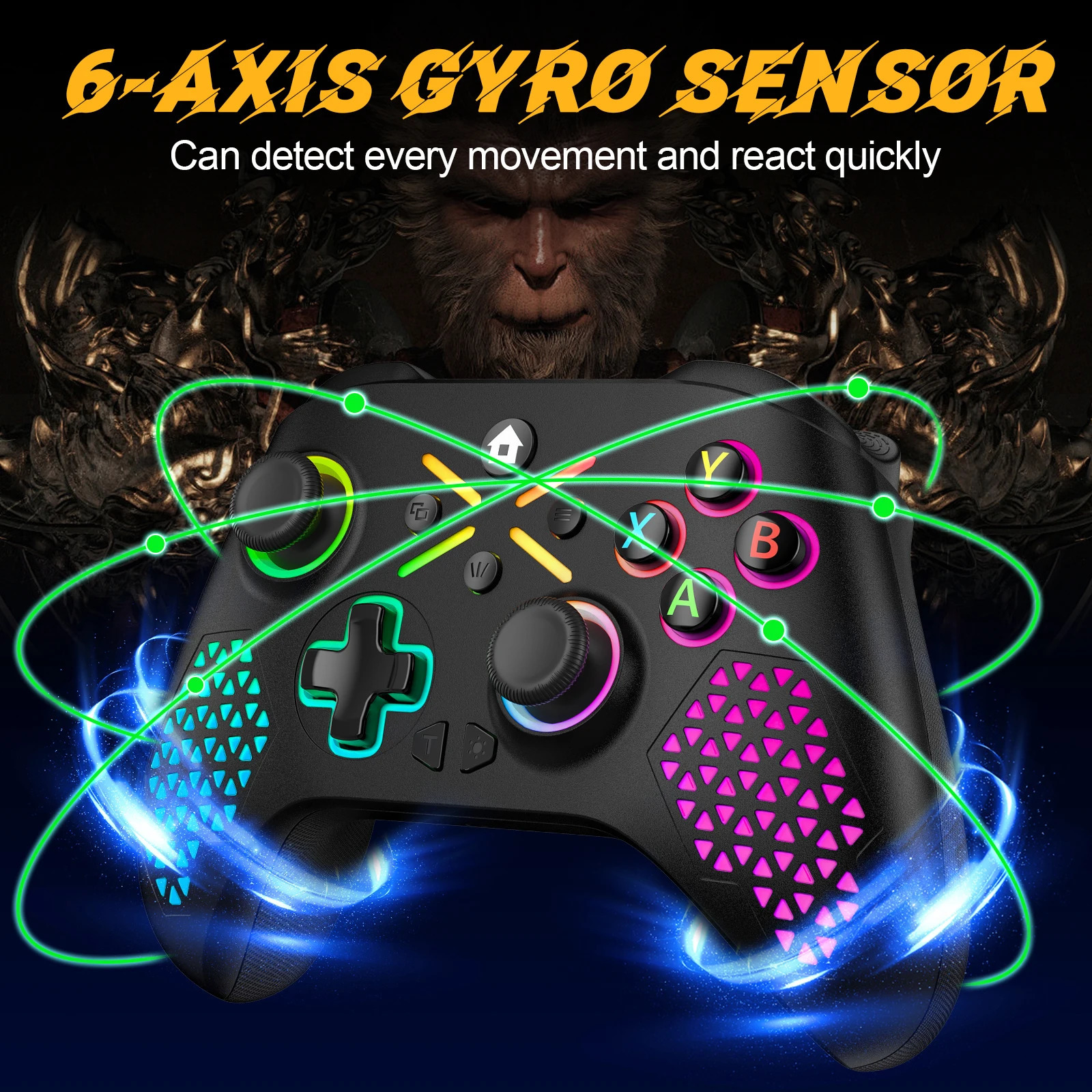 Wireless Gamepad For Xbox One Xbox Seris S Xbox Series X Console Win 7 8 10 Dual Vibra With Six Axis Gyroscope Game Controller 250221