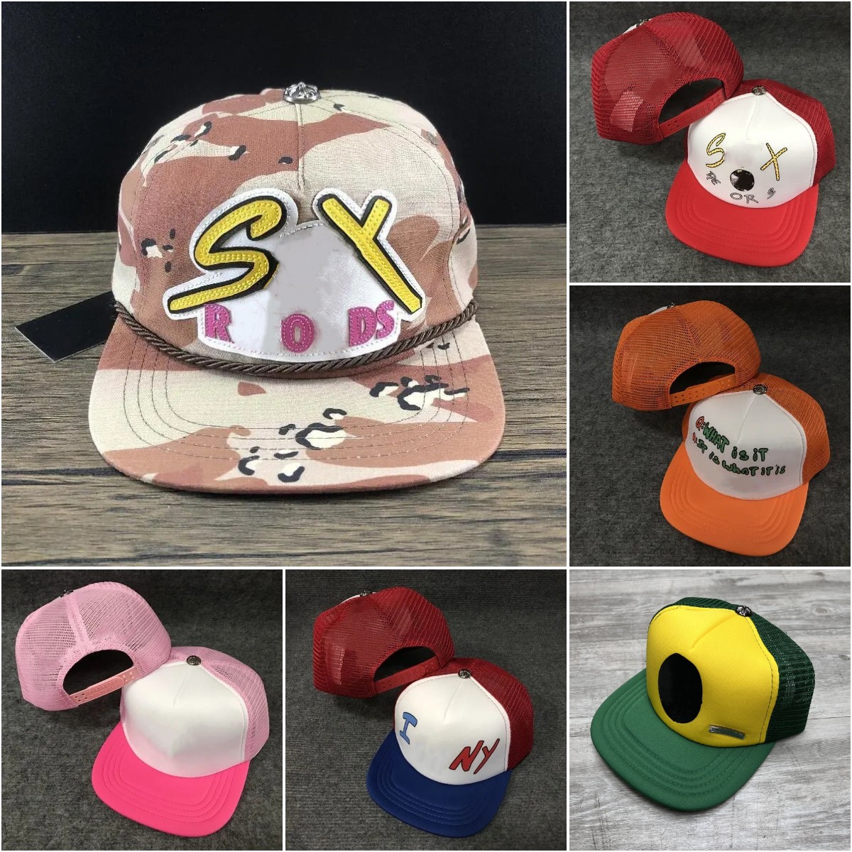 hat Fashion cross flower designer caps baseball hat mens Snapbacks blue black women hats high quality brand chcap sun hat chsnapback hat