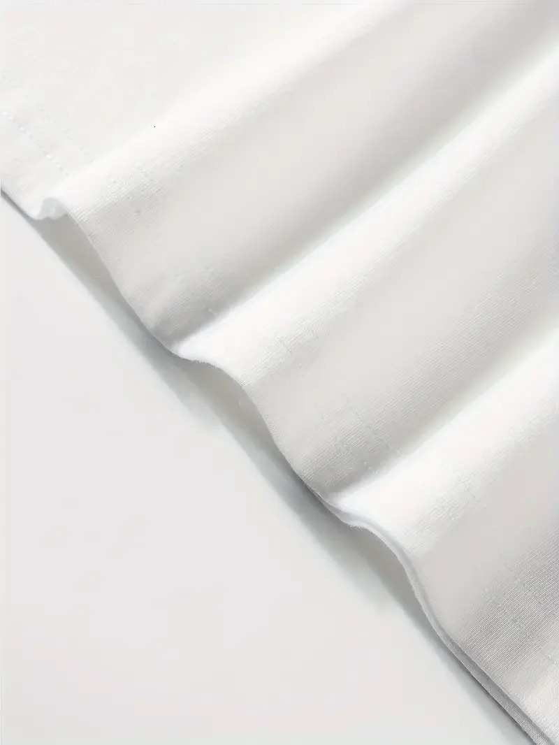 Creative Print Mens Fashionable Summer Crew Neck Short Sleeve Sports T-shirt Comfortable And Versatile 250213