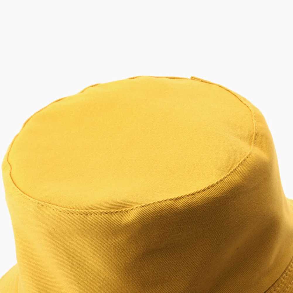 Fishermans Hat Foldable Summer Breathable Sun Protection Hat Travel Beach Fishing Hat Outdoor Bucket Cap Women Men Multicolor W250217