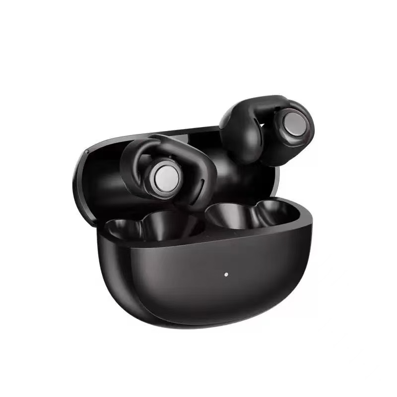 New BS Ultra Open Bluetooth 5.3 V12 Wireless Headphones TWS Sport Earbuds HD Mic Call Clip Waterproof In Ear Touch Control Gaming Earphones For Phone