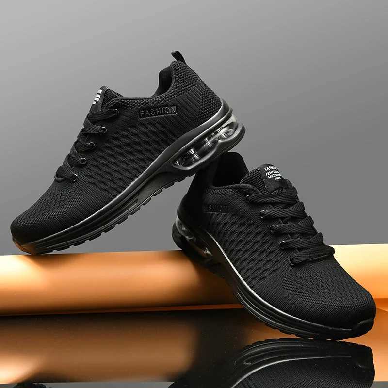 Mens Mesh Autumn Breathable Versatile Sneakers Outdoor Tennis Lightweight Soft Sole Casual Sports Running Shoes Trainers MenC250214