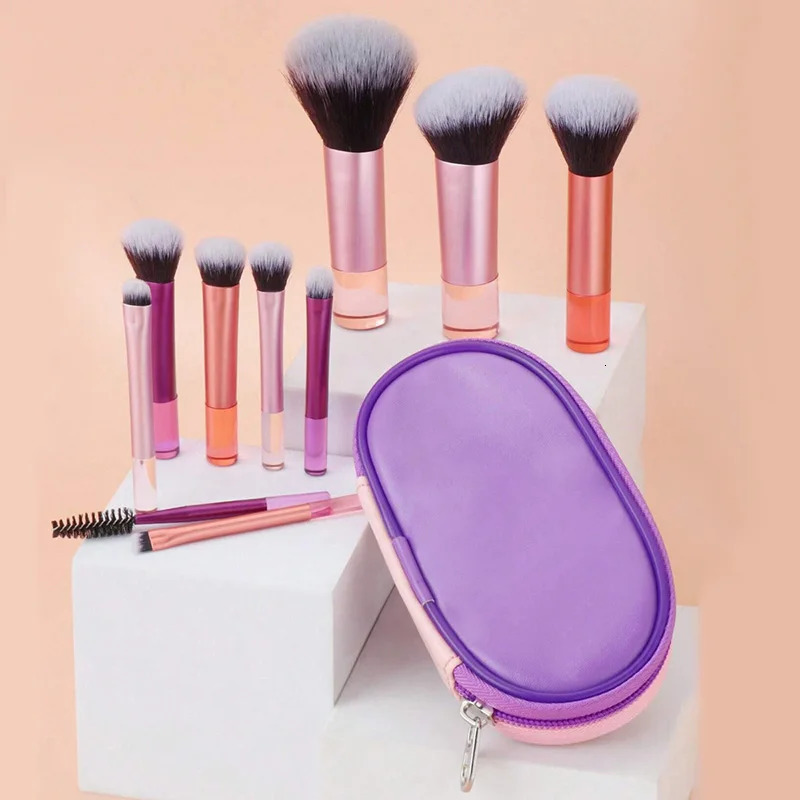 Wholesale Real Technique Travel Fantasy Mini Brush Kit Makeup Brushes For Eyeshadow Highlight Contour Concealer Mini Sized 250207