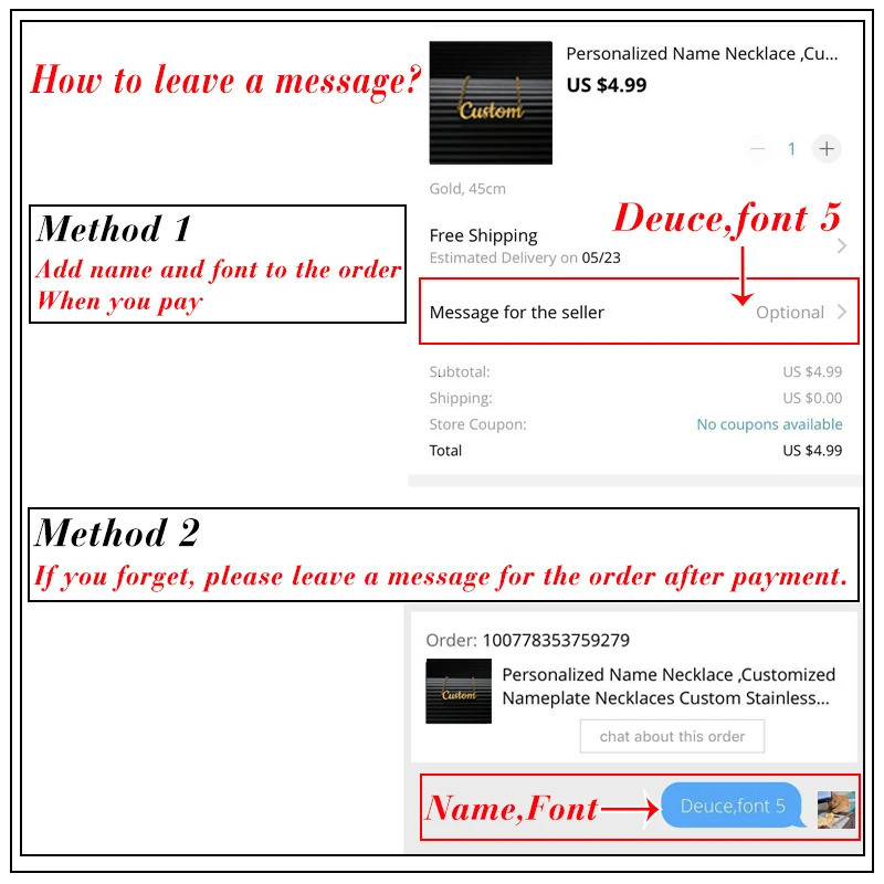 Customized Name Necklace Pendant Gold Personalized Stainless Steel 5mm Wide and Thick Chain Jewelry Suitable for Mens Gifts 250210