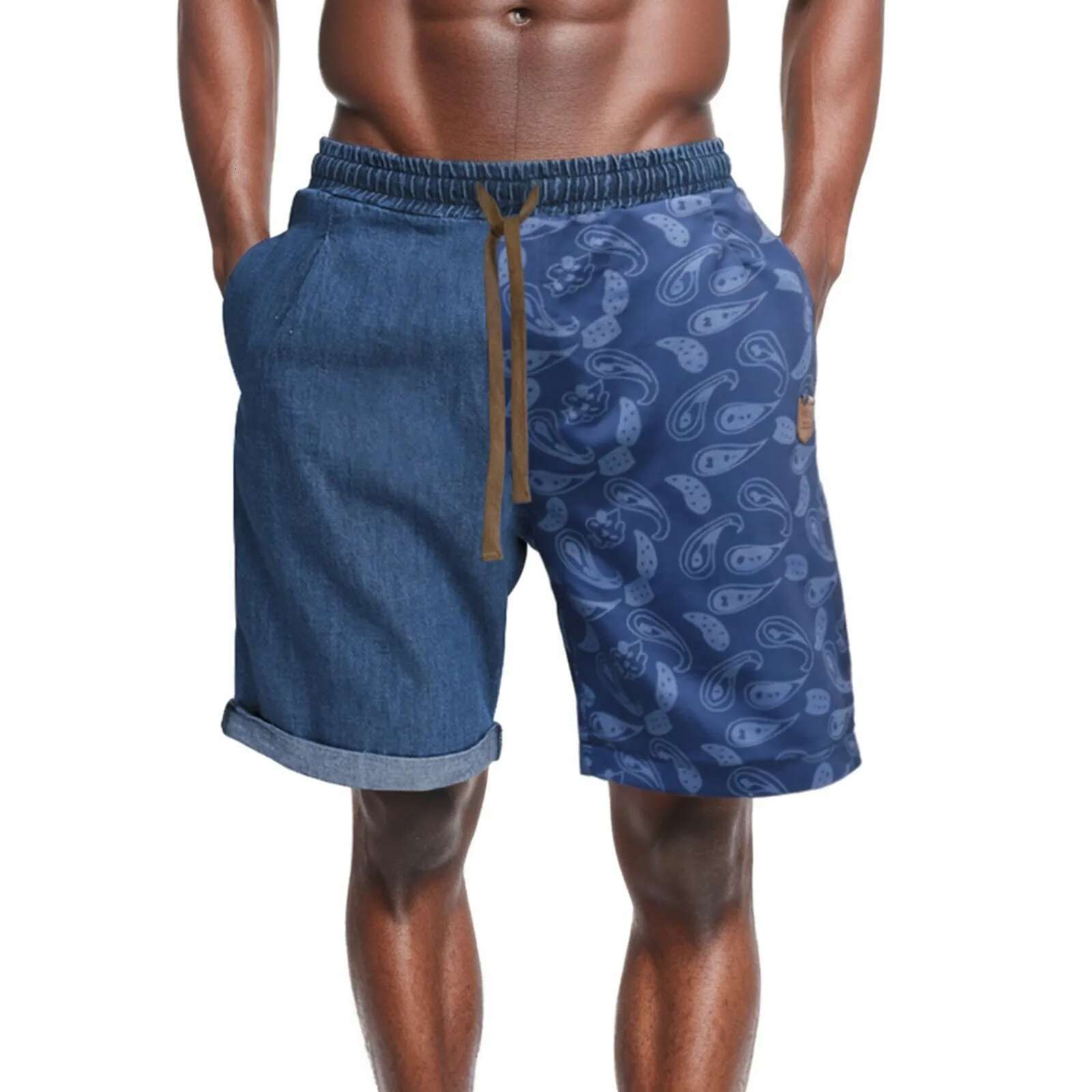 2025 New Casual Running High Quality Men's Designer Shorts Spring/summer Retro Street Shorts Strap Color Five Point Speed Drying Sports Shorts Y2