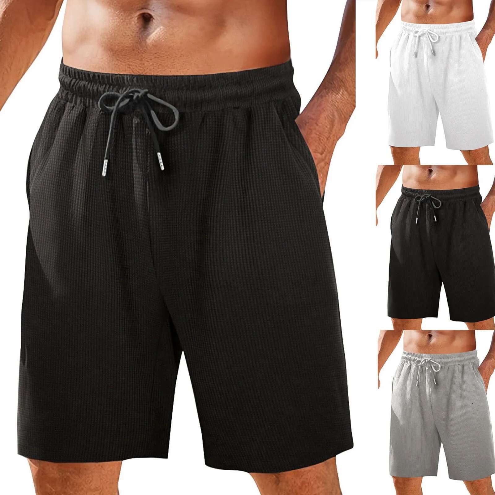 Fitness Pocket Men's Basketball Sports Quarter Pants Elastic Men's Designer Shorts 2025 Summer New Plus Size Breathable Casual Sports Shorts