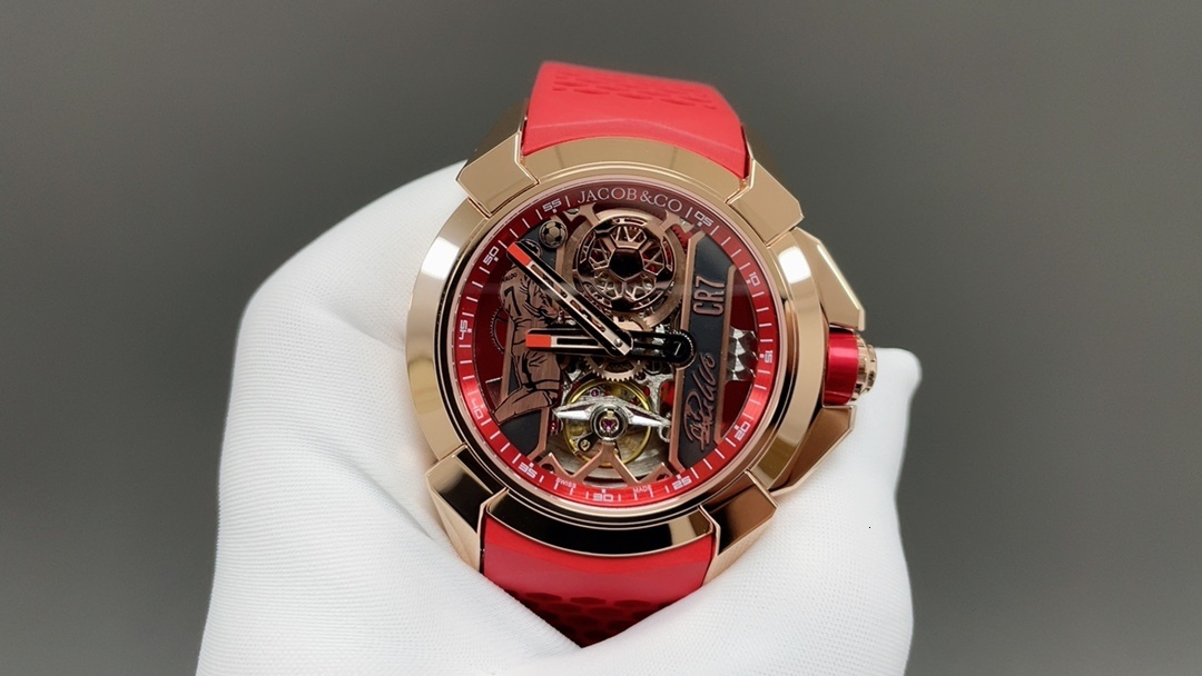 Designer jacobandco watch CR7 menwatch 10A quality mechanical movement uhr ENUN rubber strap reloj skeleton iced out watches montre luxe jason007