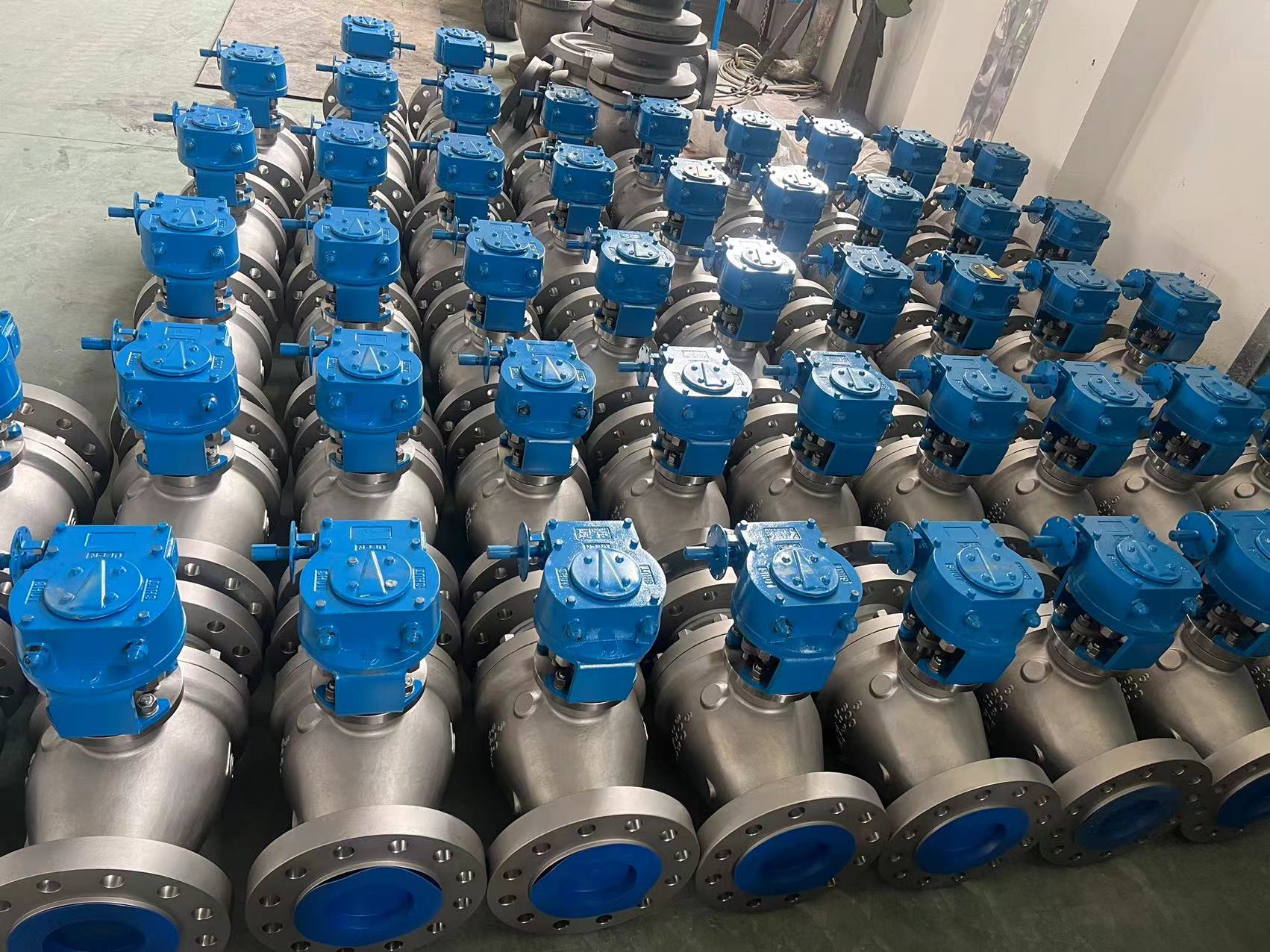 High pressure application industrial grade fixed cast steel and stainless steel ball valve durable structure cast fixed ball valve series