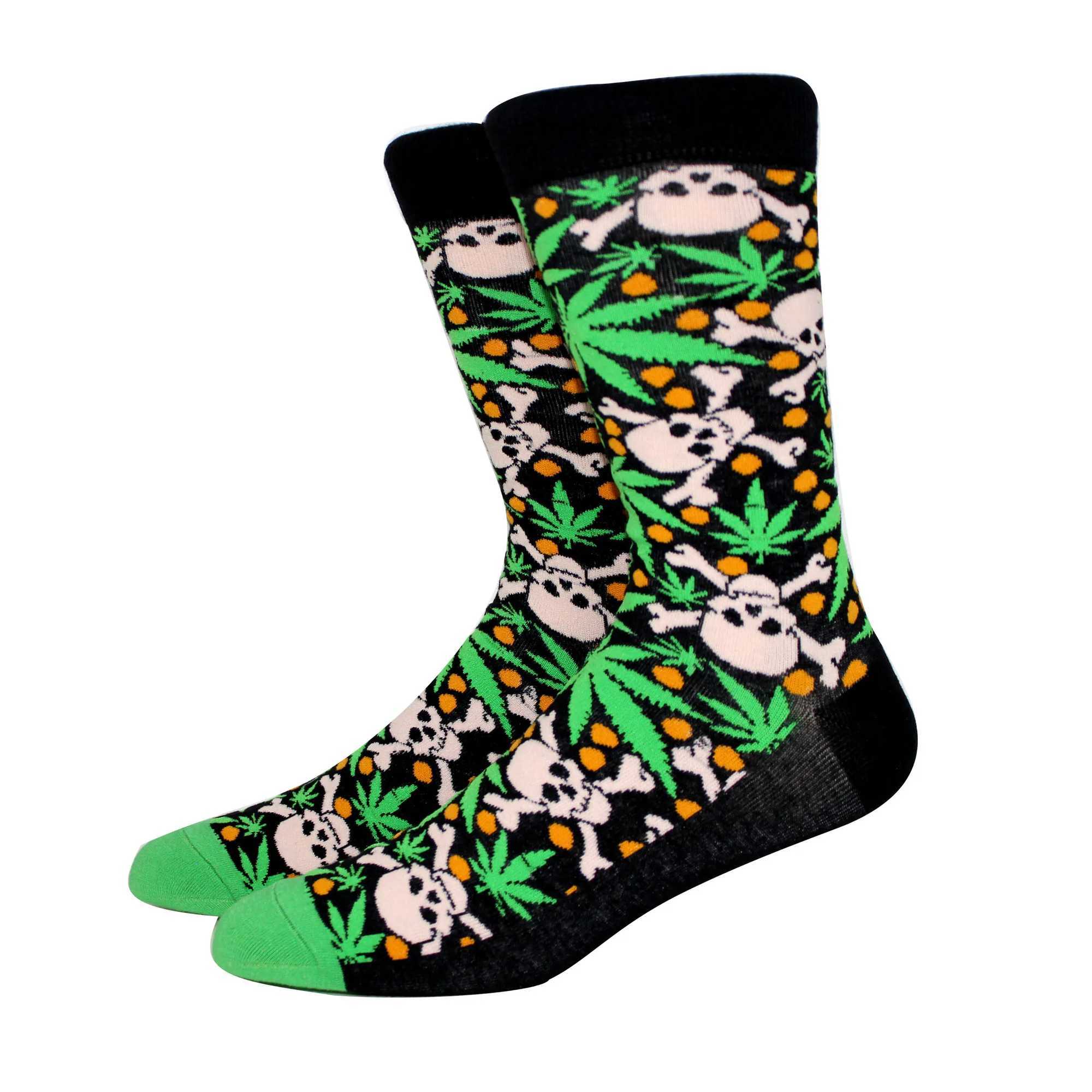 New Hot Selling Halloween Womens Harajuku Socks Fun Skeleton Alien Mens Socks Pumpkin Socks Monster Socks Bat Crew Socks Anime Socks W250217