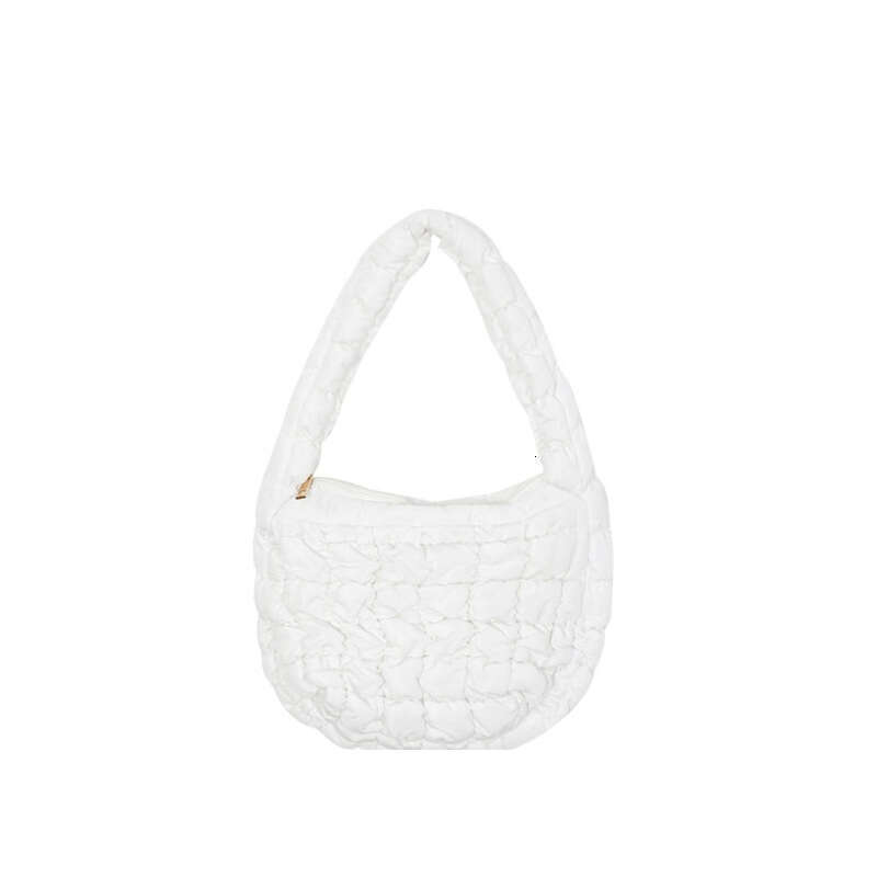 New Cloud From Dongdaemun, South Korea - Handheld Down, Large Capacity, Fashionable, Mini, Versatile Dumpg Fold Underarm Bag