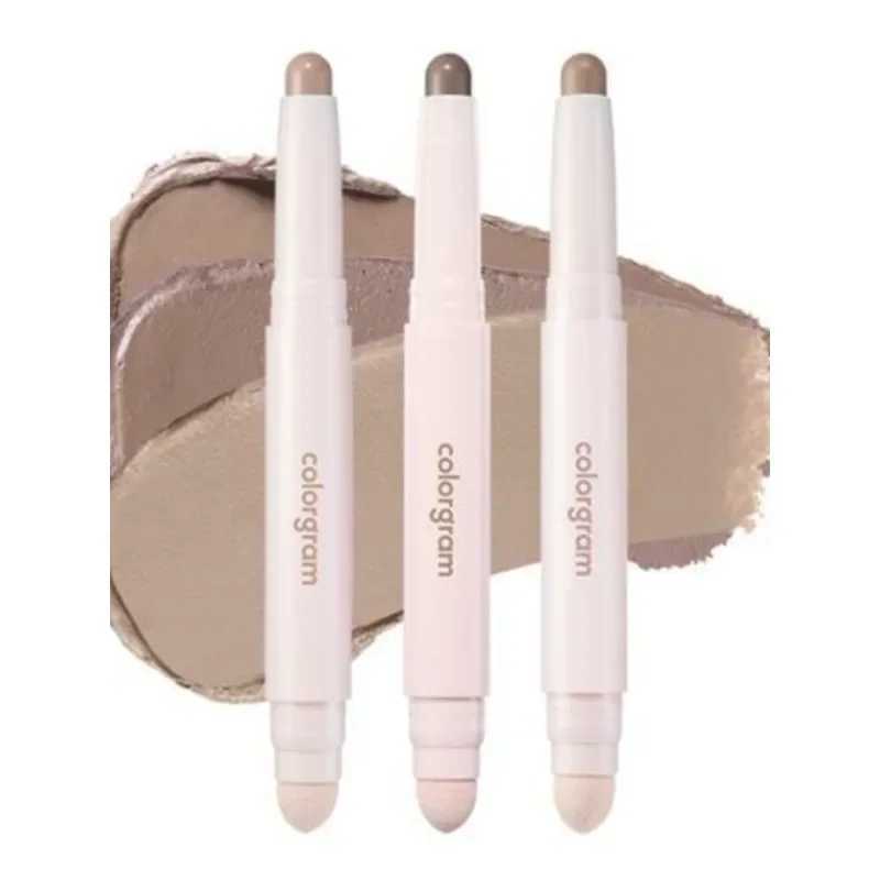 Original Colorgram Double-ended Contour Pen Multifunction Contour Stick Shadow Nose Natural Matte Korean Makeup Beauty CosmeticsW250217