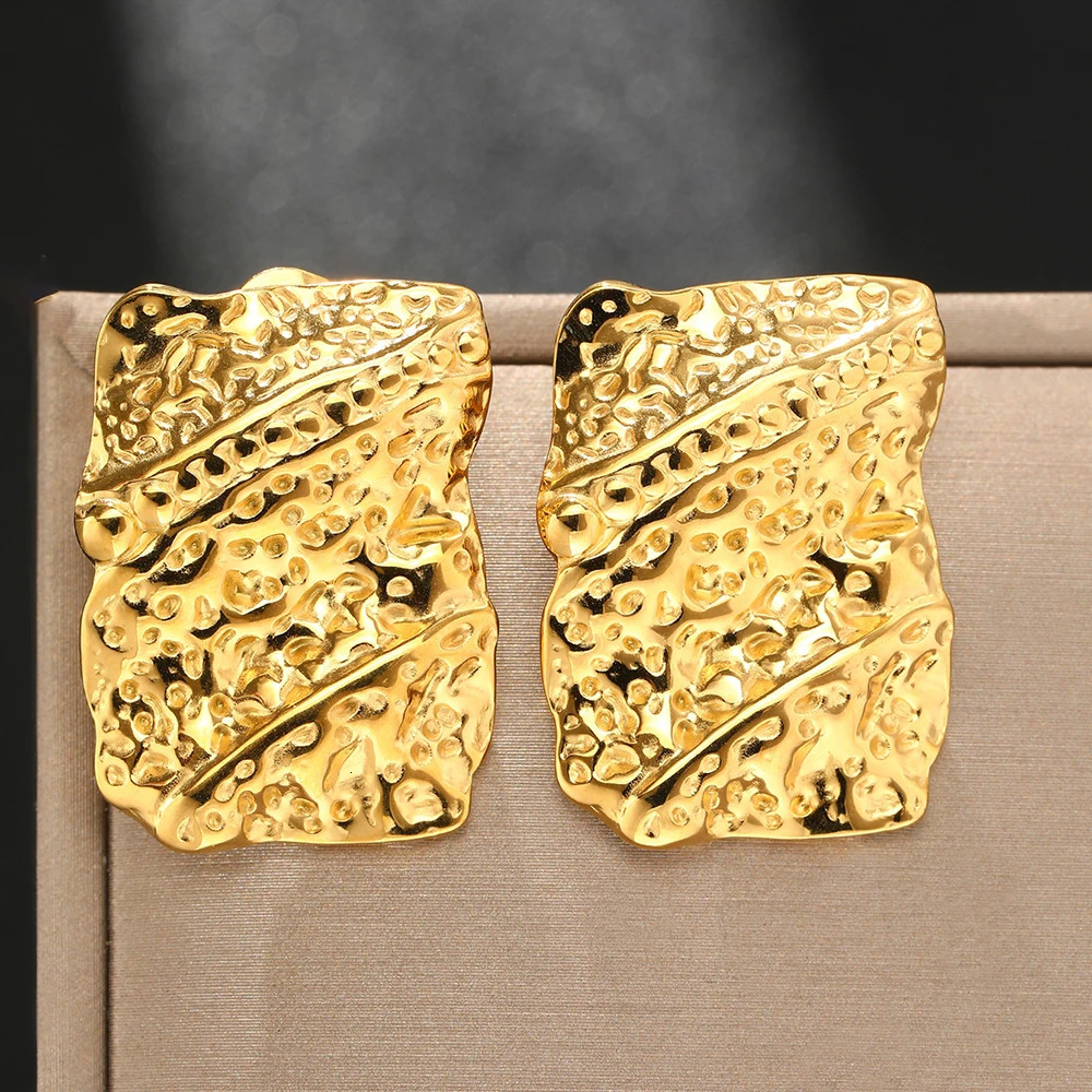 Stainless Steel Earrings Trendy Knotted n Fashion For Women Jewelry Irreproducible Classic Party Gift 250213