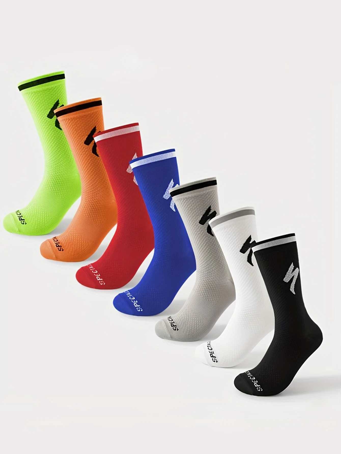 Paired bicycles couple sports socks professional fast drying sports socks long socks mountain bikes road bikes competition compression socks W250217