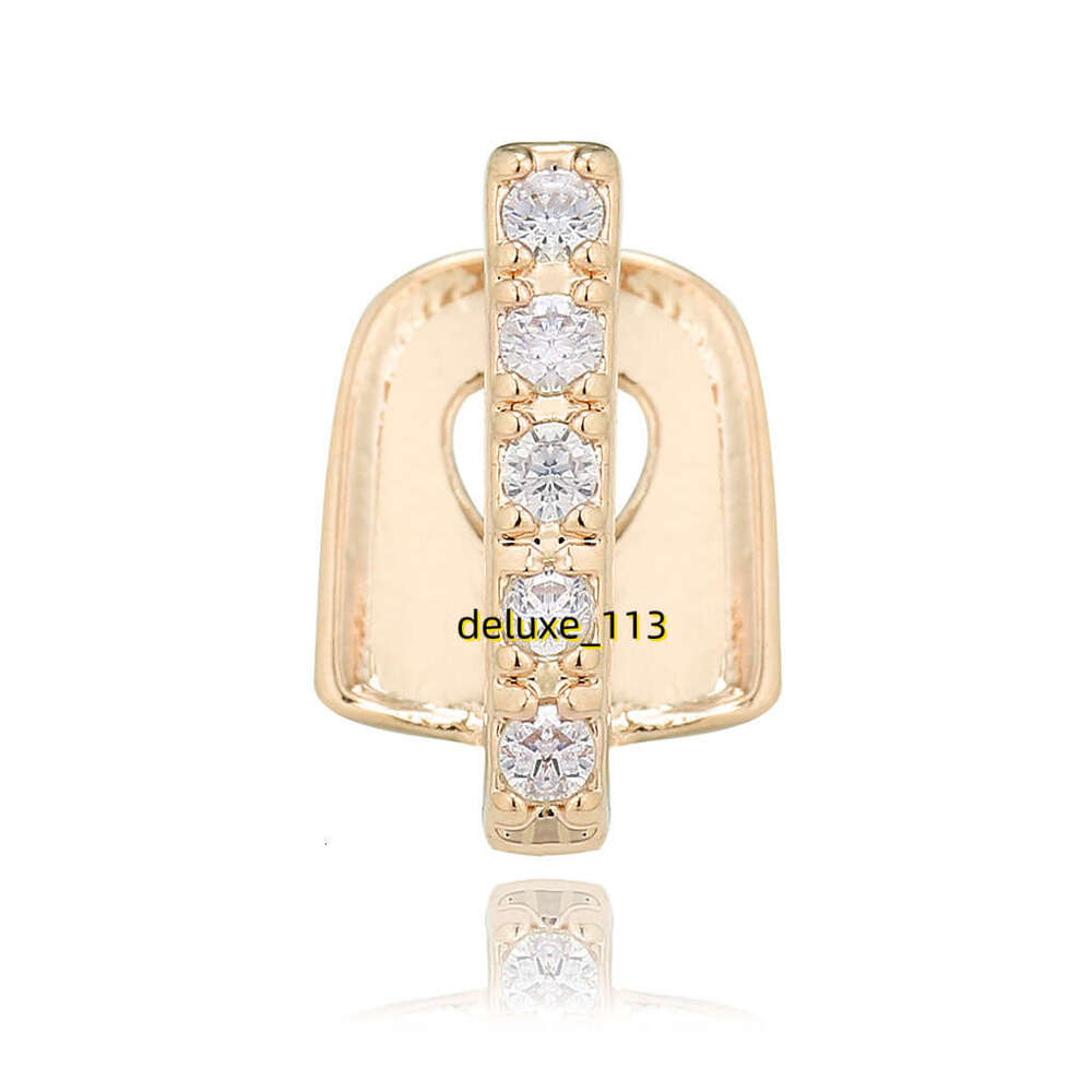 Halloween bars, hip-hop braces, vertical sticks, single large gold teeth with dia braces