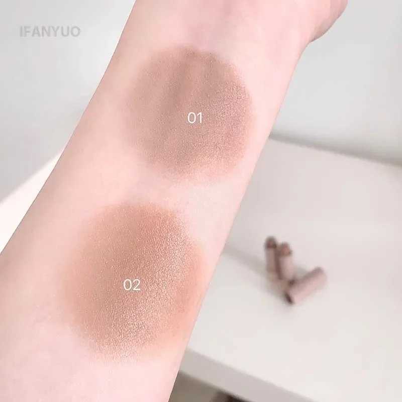 Brown brown outline stick waterproof cream texture moisturizing shadow outline pen facial concealer cosmetic makeupW250217