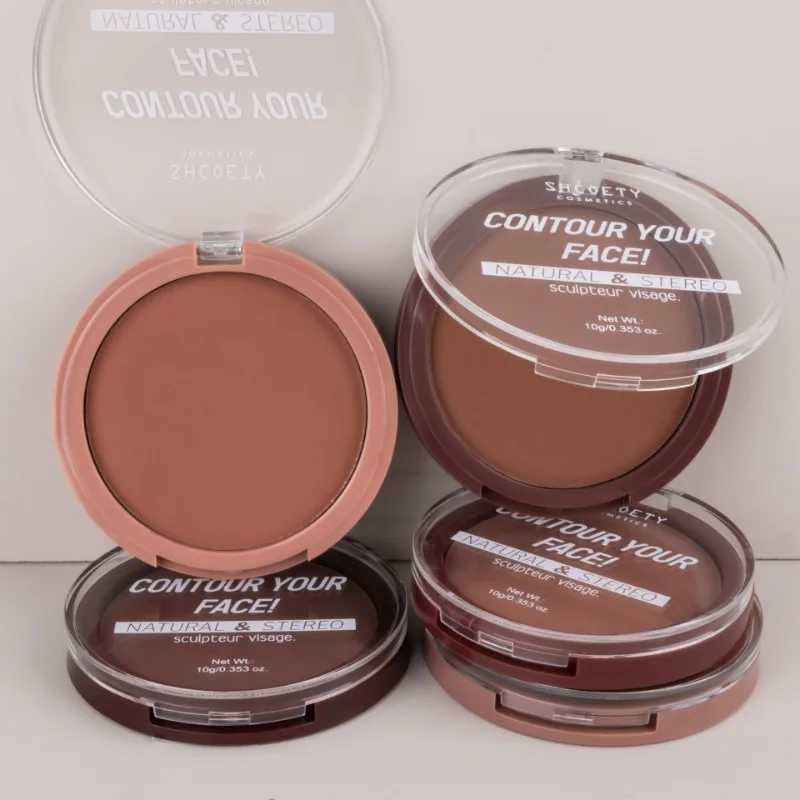 5 Colors Contour Pressed Powder Facial Matte Shaping Powder Shadow Lasting Waterproof Oil-control Loose Powder Bronzers MakeupXJ250217