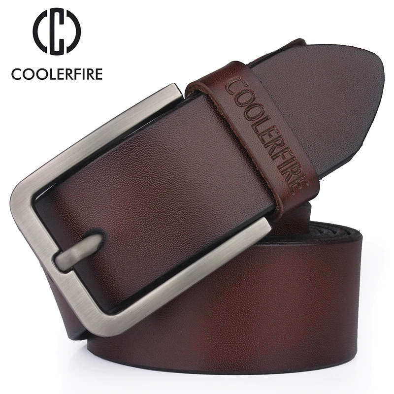 Mens Belt Genuine Leather Belt For Men Belts Men High Quality Fashion Wide Belts 250213