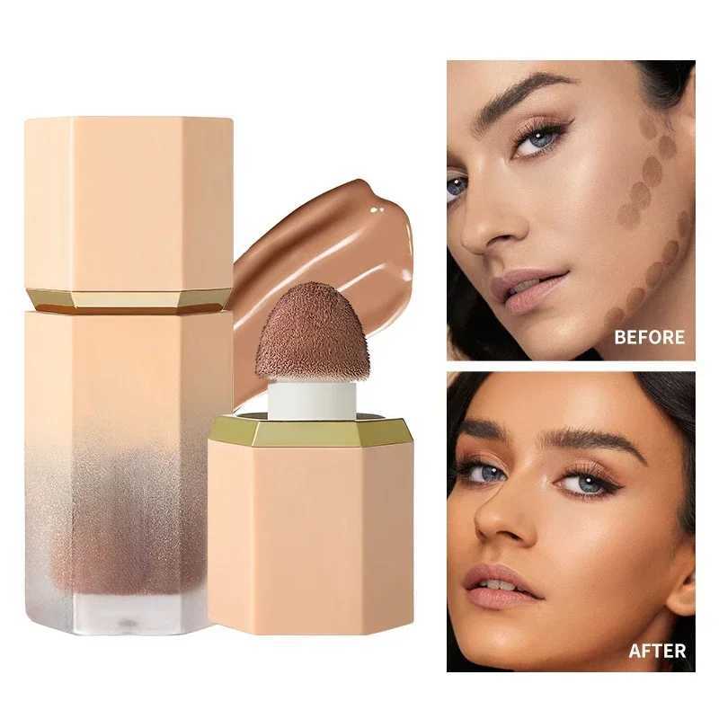 Liquid Contour Stick Natural Matte Finish Highlighters Shadow Waterproof Contouring Wand V-face Shaping Contour Pen Face MakeupW250217