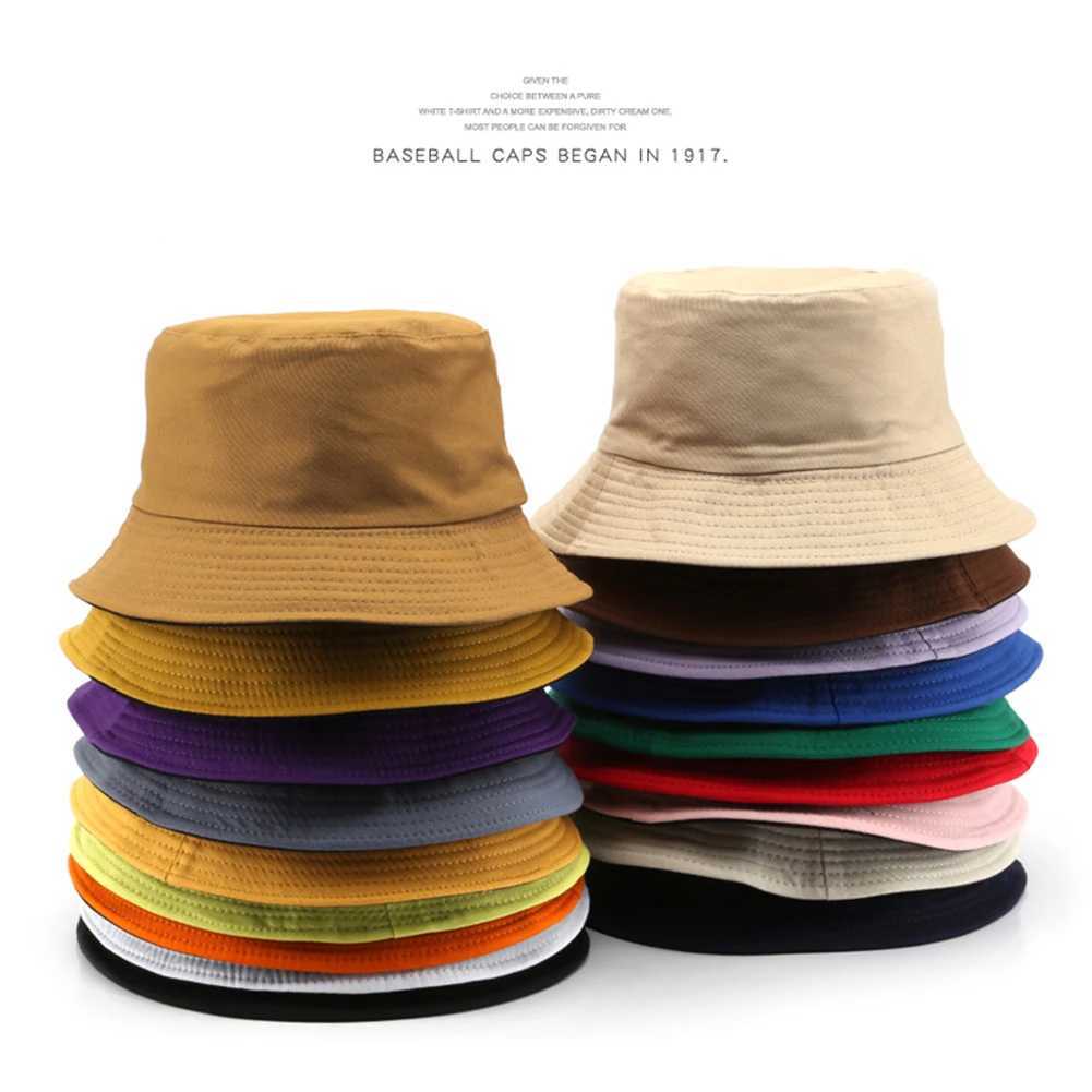 Fishermans Hat Foldable Summer Breathable Sun Protection Hat Travel Beach Fishing Hat Outdoor Bucket Cap Women Men Multicolor W250217