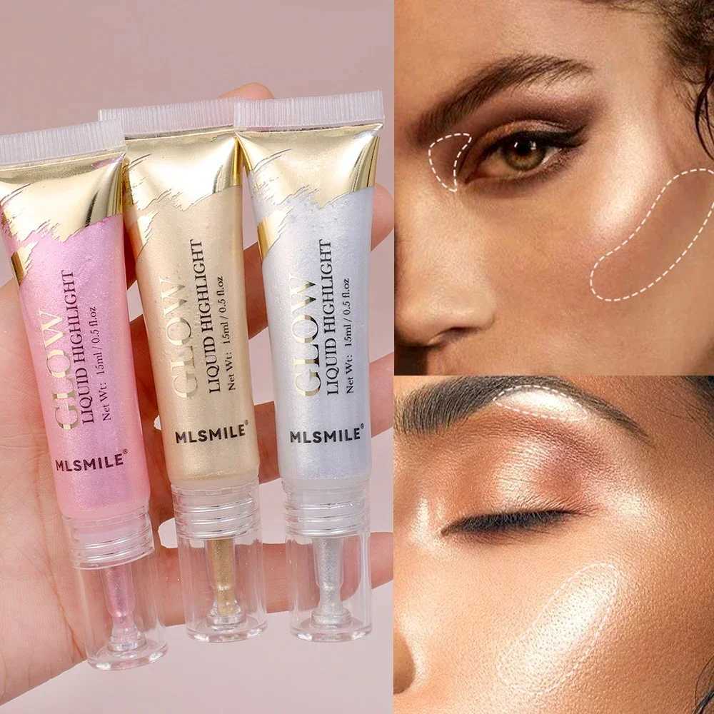 Diamond Glitter Liquid Lescent Waterproof Long lasting Bright Liquid Highlight Stick Eye Makeup CosmeticsW250217
