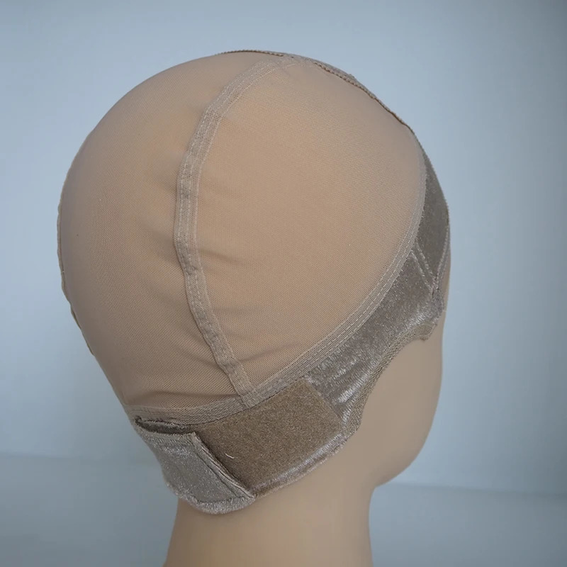 4*4 inch frontal lace headband wig caps for people without hairs adjustable full ealstic wig making 250214