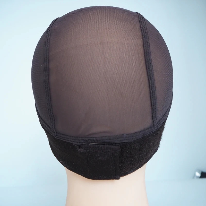 4*4 inch frontal lace headband wig caps for people without hairs adjustable full ealstic wig making 250214