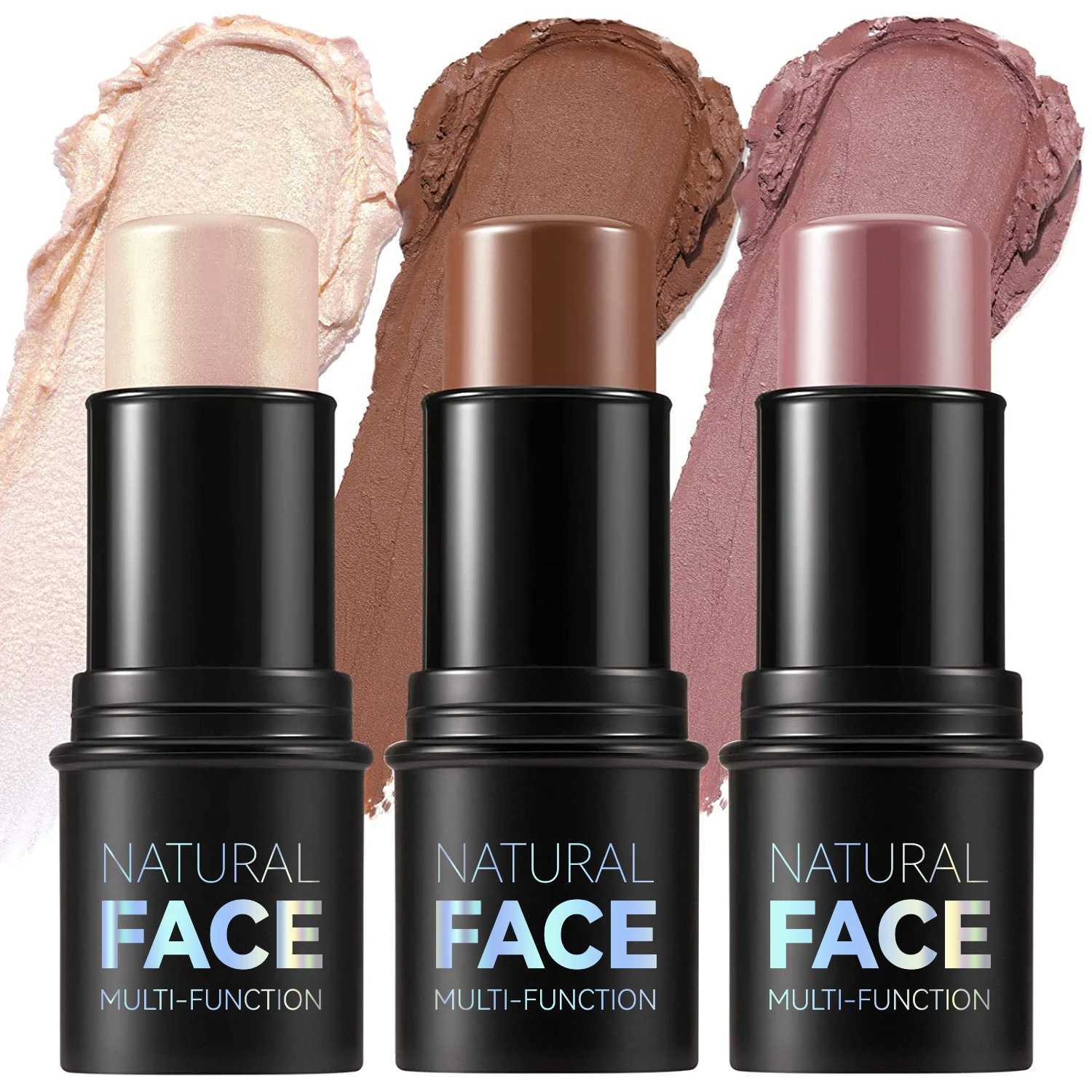 High gloss adhesive sticker outline shadow pen 3D bright sleep filamentous facial powder cream multifunctionalW250217