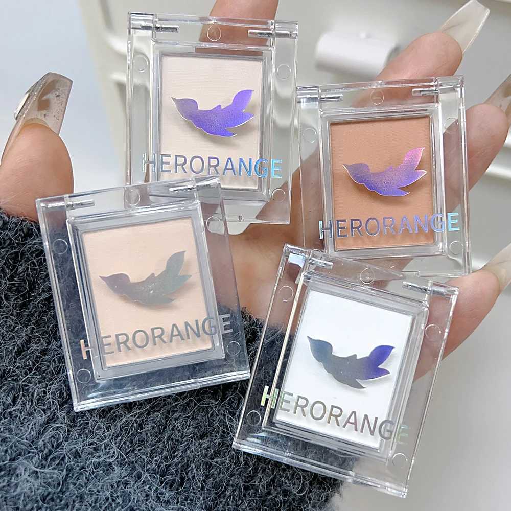 4 Colors Matte Highlight Palette Facial Brighten High Gloss Repair Contour Setting Powder Eyeshadow Blush Korean Makeup CosmeticXJ250217