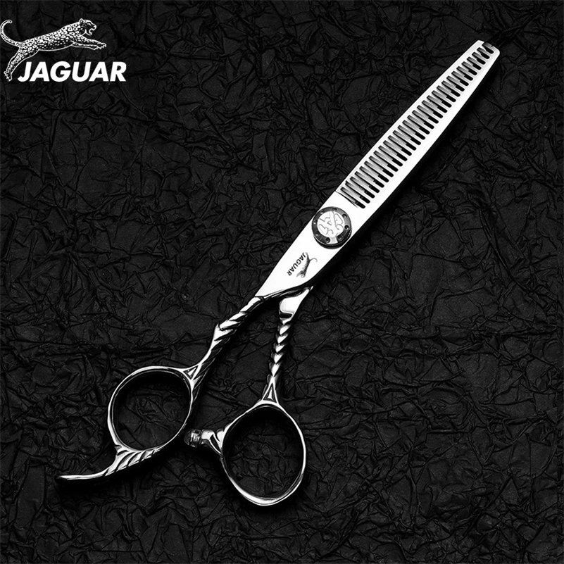 440C 60 Inch professional Barber cut left handle scissors hair thinning hairdressing cutting set s Shears 250108