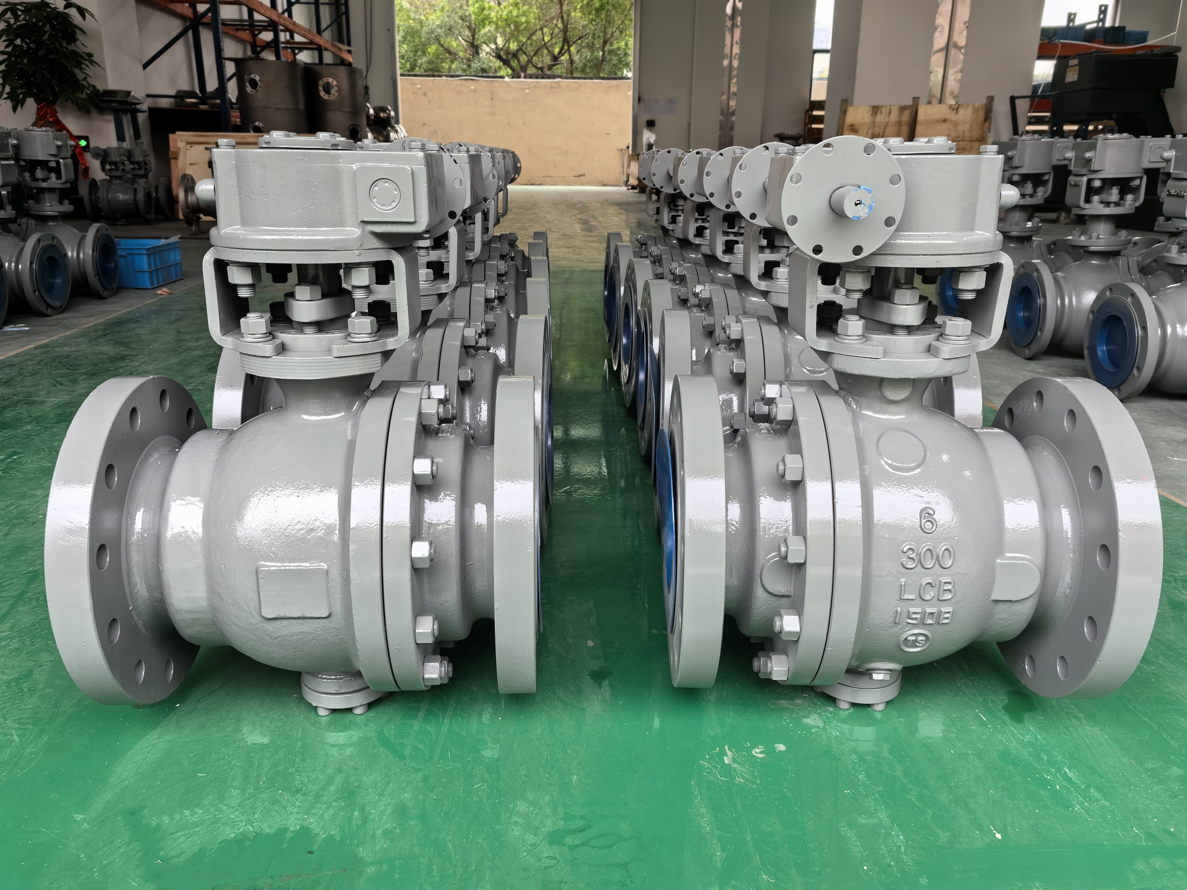 High pressure application industrial grade fixed cast steel and stainless steel ball valve durable structure cast fixed ball valve series